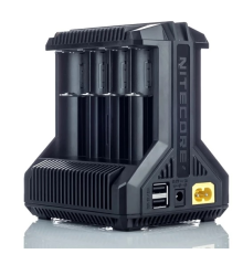 Зарядное устройство универсальное Nitecore Intellicharger i8, 8 канала, LED инд., поддерживает Li-ion, Ni-MH и Ni-Cd AA (R6), ААA (R03), AAAA, С (R14)