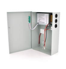 Імпульсне джерело безперебійного живлення PSU-5121 12V 5А, під АКБ 12V 7-9A або 18А, Metal Box