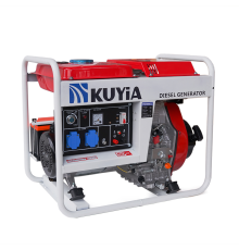 Генератор дизельний Kuyia TM5000CL, однофазний, 110-240V, 50Hz, 4,5-5кВт, об'єм 12,5л