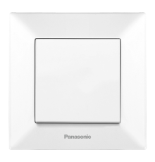 Вимикач Panasonic Arkedia Slim одноклавішний, білий