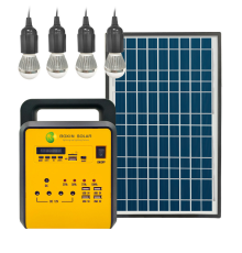Сонячна домашня акумуляторна система Boxin, 18V/10W, Solar Panel, 12V DC, USB 5V, FM Radio, MP3, Q4