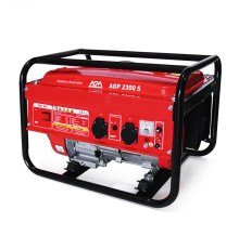 Генератор бензин AGP 2300s, однофазний 220V, 50Hz, 2,3KVA(2,2KW), об'єм 15л