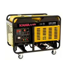 Генератор дизельний KDK12RE, 12KVA/10KW, однофазний 230V, Water COOL, об'єм 34л