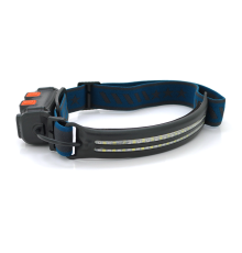 Налобний ліхтарик Bailong BL-W690-2-SMD+Red, 3+1 режим, Zoom, корпус-алюміній, водостійкий, ударостійкий, вбудований акумулятор, Box