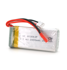 Акумулятор 8*30*63P 25C, 7.4V (1200mAh), 5 контактів