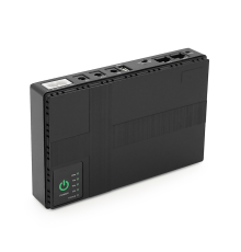 UPS-18W для роутерів/комутаторів/PON/POE-430, 5//9/12V, 1/2A, Li-ion 8800MAh, Black, BOX