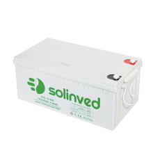 Акумуляторна батарея SOLINVED 200-12 GEL 12V 200 Ah (522 x 240 x 224), 60.3 kg Grey Q1/48