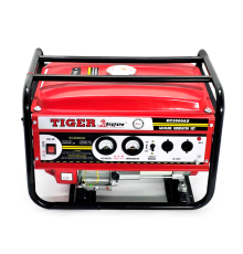 Генератор бензин TIGER EC3500AS, однофазний 220V, 50Hz, 2,5KVA(2,7KW), об'єм 15л