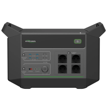 Портативне джерело живлення HYXiPower HYX-EA2500, ємність 2496Вт * год (LiFePO4), потужність 2500Вт (пікова 4500Вт), 25,5 кг, 518х323х293 мм
