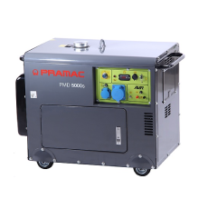 Генератор дизельный PARMAC PMD5000s, 5KW, 50HZ, 19.6A, 96dB, AVR, STARTER, 230V, объем 14,5л, расход 1,28л/ч, 910*518*682mm, 165кг ITALIA